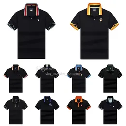 Polos Psychos Bunnys Polo estiva casual Uomo Donna Skeleton Rabbit 2024 Design Multi Style camicia da uomo Fashion Designer tshirt Coup