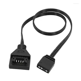 Kable komputerowe Złącza S ARGB Adapter 5V 3Pin do 8pin/6 Pin samiec ulepsza roztwór oświetlenia o długim zamienniku 30 cm Dostarcz OTNCV