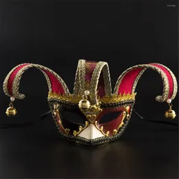Fontes de festa 2024 Masquerade Ball Mask para mulheres / homens musicais venezianos Halloween / casamento Mardi Gras feriado