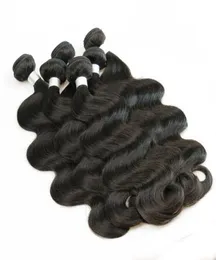 1 кг, целых 10 пучков, необработанные девственные индийские волосы, прямые, глубокие вьющиеся, натуральный коричневый цвет, необработанные человеческие волосы, Extensio6141437