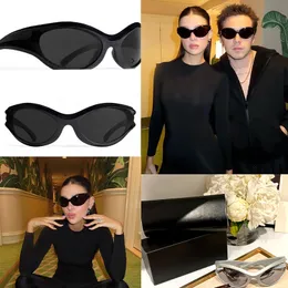 Óculos de luxo e elegantes para homens e mulheres, óculos de piloto de designer, óculos de sol ao ar livre, caixa de embalagem original top de linha BB0317S