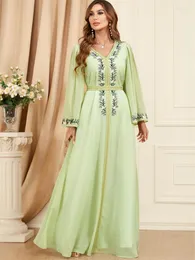 Ethnische Kleidung Ramadan Kaftan Abaya Dubai Gebetskleidung für Frauen Türkei Islam Muslim bescheidenes Kleid Robe Arabe Femme Musulmane Caftan