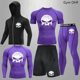 Vestidos fiess masculino de alta qualidade academia de terno de ginástica mma rashguard compressão esportes respiráveis shorts boxe boxing muay thai running