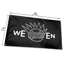 Ween Flags Banner per decorazioni per interni ed esterni 3X5FT Poliestere 100D 150x90 cm Colore vivido di alta qualità con due occhielli in ottone9999142