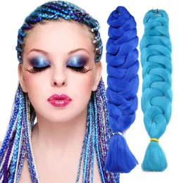 whole Xpression Braid Hair 82 inches 165g pack synthetic Hair Crochet Braids single color Premium Ultra jumbo Braid hair 5557425