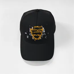 2024 Nuevo diseñador Gorra de béisbol Ocio Sombrero de lujo Unisex Sombrero de lengua de pato Sombrilla de algodón Rejilla Conductor de camión Sombrero ajustable HH021