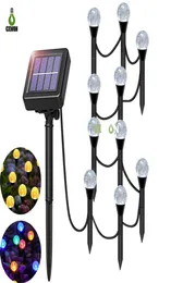 Solar Lawn Lamps Crystal Bubble Ball String lights 10 15 20 30LEDs Waterproof Landscape Light For Outdoor Pathway Park3238953