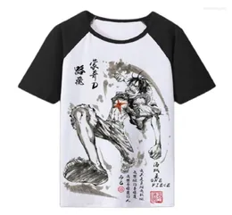 Men039S T -skjortor unisex anime tecknad en bit tee apa luffy zoro nami chopper lag casual tshirt tshirt8759028