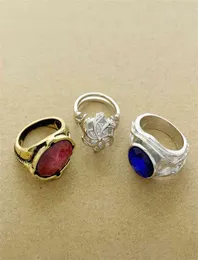 반지의 제왕 Vilya Nenya Narya Elrond Galadriel Galadlall Ring Lotr Jewelry Elf Three Hobbit 패션 팬 선물 2107018935018