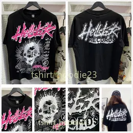 HellStar T Shirt Designer T Shirts Hell Star Shirt Ubrania Ubrania Hipster Myted Material Street Graffiti Fild