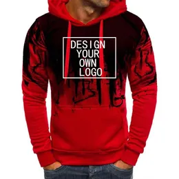 Custom Hoodies DIY Text Image Print Pullover Customized Sport Casual Sweatshirt High Quality Streetwear S-4XL 240102