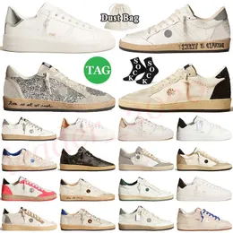 Luxury Designer Women Mens Ball Star Casual Shoes Leopard print Pony Skin Never Stop Dreaming Crackle Leather Nappa Suede Skateboard Basketball Trainers Sneakers