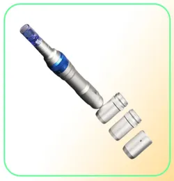 충전식 무선 Derma Microneedling Pen Microneedle 펜 스탠드 바늘 카트리지와 함께 6 시간 DR PEN ULTIMA A6 DHL29085626