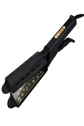 Professionellt hårstrånare Fourgear Ceramic Tourmaline Ionic Flat Iron Hair Starten för kvinnor Tourmaline Plancha de PE C7681278