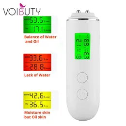 Dispositivi Dispositivi per la cura del viso Display LCD elettrico Tester digitale per la pelle per il rilevamento dell'analizzatore idratante del contenuto dell'agente fluorescente dell'olio di umidità