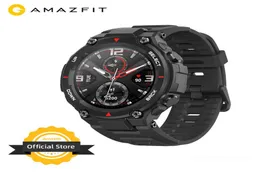 Nowy 2020 CES Amazfit T Rex Trex Smartwatch Control Music 5ATM Smart Watch Gpsglonass 20 dni Bateria Life Milstd na Android4766704