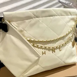 10a Kalite Tasarımcıları Bag Moda Alışveriş Çantası Lüks Omuz Çantası Çanta 35cm Alışveriş Çantası Buzağı Kapitone Klasik Tote Siyah Çanta Gümüş Zincir Çantası