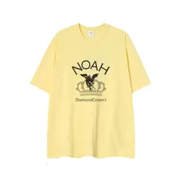 T-shirty w kolorze męskim 24SS nadruk żaglówka Noah T Shirt Długie rękawy mężczyźni Kobiety Eu rozmiar 100 TES Moda Summer Haikyuu op Ladiesrecreational Sports 368