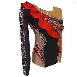 Stage Wear Artistic Gymnastics Leotards International Standard Ballroom Dance Dress Competitive Costumes