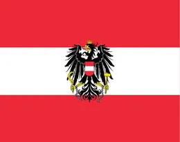 Österrike flagga från Österrike State 3ft x 5ft polyesterbanner som flyger 150 90 cm Anpassad flagga utomhus9847488