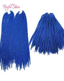 janet Collection 24strands Fauxlocs Braid Crochet Hair extensions 18Inch Dread Faux Locs Braids synthetic braiding hair3290730