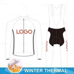 Man Custom Made Cycling Jersey Vest Winter Fleece Clothing Long Sleeve Suit Retro Man 자전거 엔듀로 빠른 자전거 사용자 정의 240102