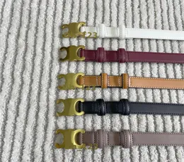 Cinturones de diseño de hebilla sólida de alta calidad para mujer Moda 5 colores Cinturones de cuero genuino Hombres Cinturón casual Mujer Faja Cintura C2218123