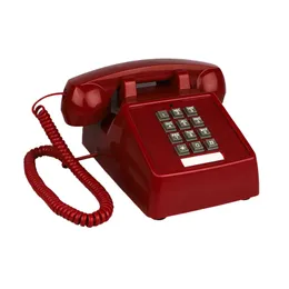 Landline Phones for Home Office el School Corded Single Line Heavy Desktop Basic Telephone for Seniors Retro Classic Phone 240102