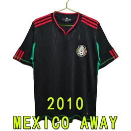 レトロ2010メキシコブランコサッカージャージー10ヘルナンデスH.サンチェスフットボールシャツLuis Garcia Campos Ancient Maillot Marquez 2010 Kits Ninos