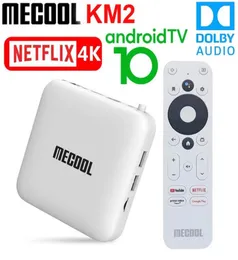 Mecool KM2 Akıllı TV Kutusu Android 10 Google Sertifikalı TVBox 2GB 8GB DOLBY BT42 2T2R Çift WiFi 4K Prime Video Media Player5263673