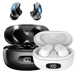 Hörlurar M15 TWS trådlösa hörlurar Bluetooth 5.1 Spelörlurar Stereo Sound Earbuds Waterproof Sport Headset med Mic Charging Box