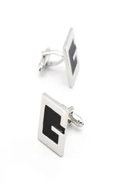 Klassiska manschettlänkar för män Designer G Designkvalitet Mässing Material Black Color Cufflinks WholereTail G1126238S6335061