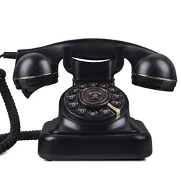 Retro telephones for Home Office el School Corded Single Line Basic Telephone for Seniors Landline phone 240102