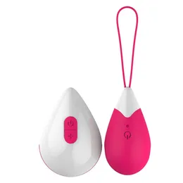 Goccioline vibratore telecomando simulatore GSpot palla vaginale plug anale vibrazione amore uovo masturbatore giocattoli del sesso per le donne adulte 240102