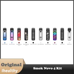 Original SMOK NOVO 4 Pod System Kit 25 W Eingebauter 800 mAh Akku Kompatibel mit 2 ml NOVO4 Pod LP1 Meshed Coil