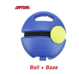 Tung tennisträningsverktyg Övning Tennisboll Sport Selfstudy Rebound Ball med Tennis Trainer Baseboard Sparring Device6110332