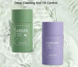 Nytt fashionalt grönt te rengöring av solid mask djup ren skönhet hud greenteas fuktgivande fuktande ansiktsvård ansiktsmasker peel7061134