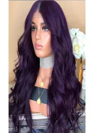 70cm natural peruca longa roxo festa cosplay feminino longo cabelo encaracolado moda peruca sintética cabelo ondulado 2m811148820501