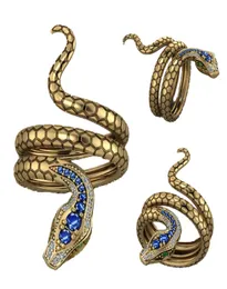 Модное регулируемое кольцо с золотым цирконием для мужчин и женщин в стиле панк, хип-хоп, ювелирные аксессуары Gift7182253