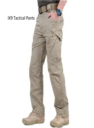 Pantaloni tattici da combattimento cargo da città IX9II economici di alta qualità Pantaloni da allenamento militare da uomo IX7 Pantaloni casual da paintball in cotone tascabile4438755