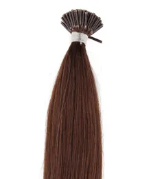 Extensões de alta qualidade itip extensões de cabelo humano liso brasileiro cabelo humano pré-ligado extensões de cabelo 50 gram8387809