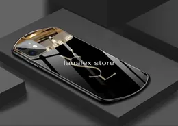 iPhone 11 13 13 12 Pro Max XR X XS 7 8 Plus Back Cove Full Protective ANT7346785 용 고급스러운 Desginer Mirror Tempered Glass Phone Case Case Case