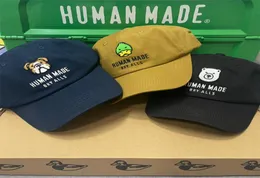 Human Made 21AW 6 Panel Cap Trucker Caps Baseball Caps for Men Summer Beach Sun Hats Snapback Hap Hip Hop Visor RevtactA4218704