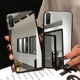 Роскошный зеркальный чехол для телефона, подходящий для Samsung A71 A70 A50 A40 A30 A20 A21S 240102