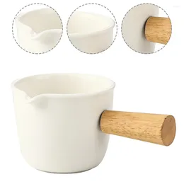 Set di stoviglie Tazza per il latte Brocca per latte Caffè Cucina Barca in ceramica Panna multiuso per panna Forniture per bar Contenitori concentrati