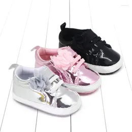 First Walkers Spring And Autumn Baby Girl Shoes Small Flower 0-12 Months Baby's Non-Slip Soft Bottom Toddler Wholesale Bh2317