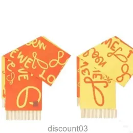 Halsduk designers halsduk kvinnor solida färg bokstäver populära design elegant hundra match silkeslen sm4zyj