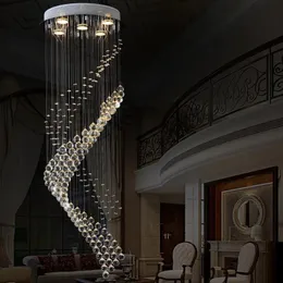 Lampor Royal Crystal Loft Vintage Chandelier Europe Style With GU10 5 Lights For Living Room Bedroom Hotel Lobby Restaurant Corridor