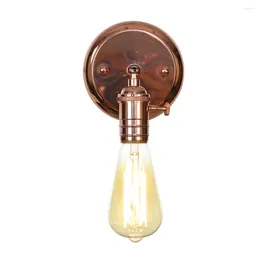 Wandleuchten, Zugkettenschalter, Scones, LED-Leuchten, Chrom, Loft-Stil, Retro-Vintage-Eisen, Schlafzimmerlampe, Nachttischlampen, Treppenwandlampe