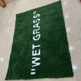 Heminredning konst mattor som är gräs area matt